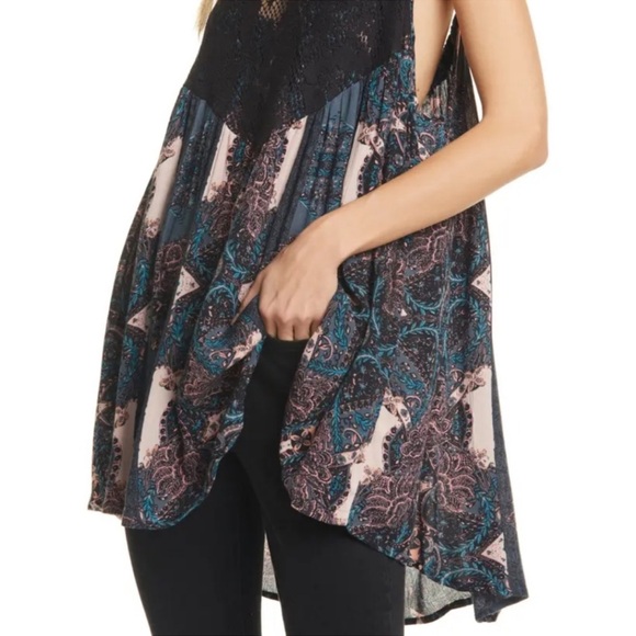 Free People Count Me In Trapeze Top. - Picture 4 of 6